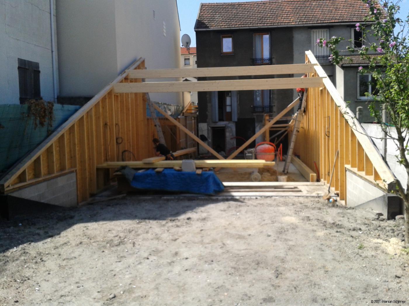 Extension and transformation of a House around a Patio