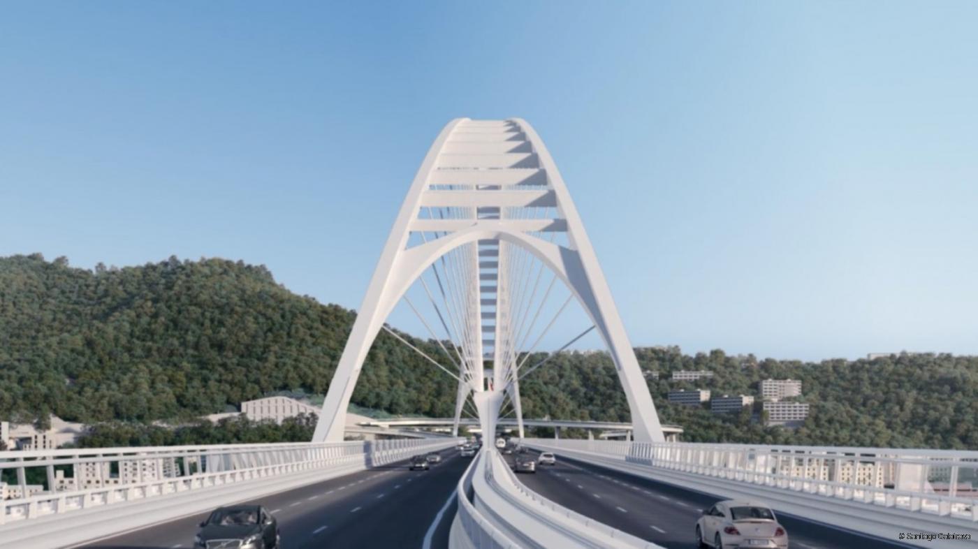 Reconstruction of the Morandi Bridge in Genoa
